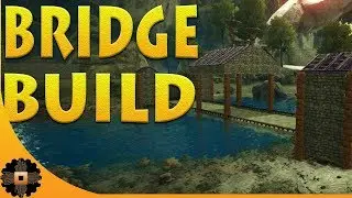 EPIC BRIDGE BUILDING! ARK HOW TO BUILD A BRIDGE. Ark Aberration Ep. 31