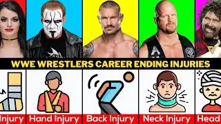 Career Ending Injuries  Of WWE Wrestlers |Injuries That Ended Career of WWE Wrestlers