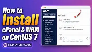 How to Install cPanel/WHM on CentOS 7