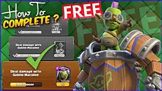Free Rewards In Goblin Machine Deal Damage Event - Clash Royale