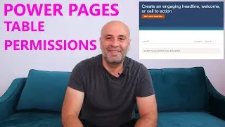 Power Pages Table Permissions | 