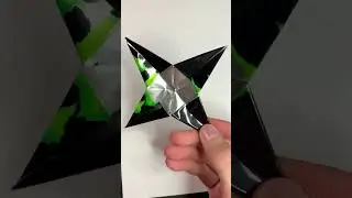 👍Сюрикен из жестяной банки