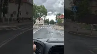 Штраф в Польше за разбитое стекло #авто #польша #штраф #бус