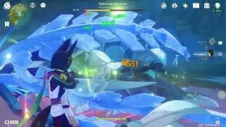 смогут ли мои легендарки завалить папоротник за одну фазу? [Genshin Impact]