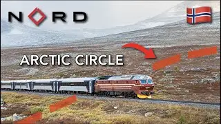 10 hours to the ARCTIC CIRCLE by train in Norway!