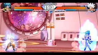 SSB Gogeta vs Ultra Instinct Goku (Mugen)