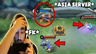 THEY SNIPED MOBAZANE IN ASIA SERVER. . .😳