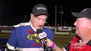 Brownstown Speedway : 09-19-2014 : CJ Rayburn Interview