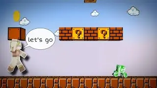 🤯 Minecraft, But It's Mario!