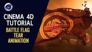 Battle Flag Tear Animation - Cinema 4D Tutorial.mp4