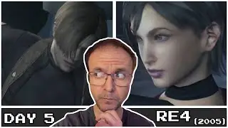 RESIDENT EVIL 4 (original) - FIRST TIME! (day 5)