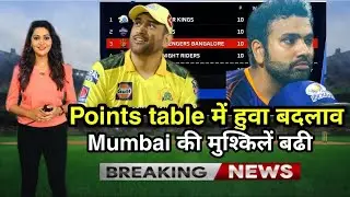 IPL 2021 Points table | CSK और RCB के जीत के बाद मुम्बई इंडियंस की परेशानी बड़ी