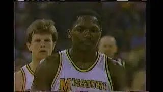 1983 Big Eight Conference Finals Oklahoma State at Missouri double overtime