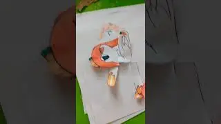 сделала пони из одного листа бумаги 📝
