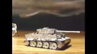 3d металлический пазл танк тигр с aliexpress