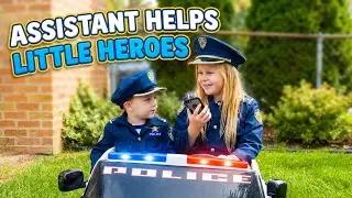 The Assistant Helps Little Heroes Officer Smalls Solve a Money Mystery