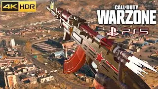 Call of Duty: Warzone Solo Cold War AK47 [PS5 4K] Gameplay