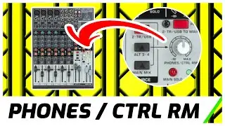 Behringer Xenyx Control Room Output | Walkthrough & Setup