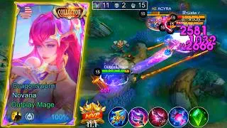 NOVARIA BEST 1 HIT BUILD 2026!! 100% BROKEN DAMAGE | MOBILE LEGENDS