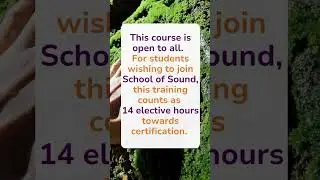 Forest Bathing- NEW TRAINING OPPORTUNITY 💫