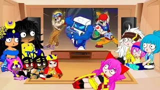 ||Brawl Stars|| react to《When you play ROBO RUMBLE》
