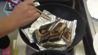 Как жарить рыбу без масла.  Совет от японки Ханзаки сан.