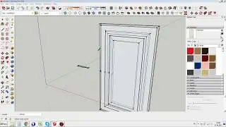 Рисуем фасад для кухни за 30 секунд  в Sketch Up