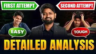 MHT CET 2026 First Attempt vs Second Attempt | Complete Data Analysis | 