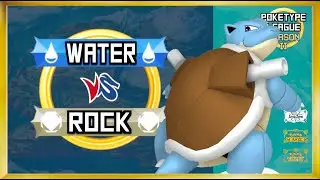 WATER TYPES vs ROCK TYPES | Round 14: PokeType League 02