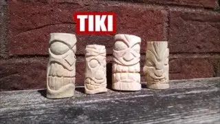 Tiki carving Time lapse ( Part 1)