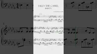 BabyTV Sally The Camel Piano Tutorial 