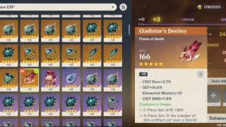 When you trash Double crit artifact  