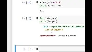 Python Basics in Jupyter Notebook Anaconda IDE | Python for Beginners in Jupyter Notebook Lesson 1
