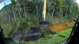 Beavers blocked the main canal