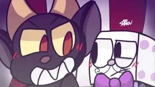 DevilDice speedpaint (Cuphead) || Kasu the hedgehog