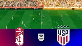 FC 24:  GRANADA CF (w) vs. USWNT | Sep 5, 2024 | Friendly Match | PS5 Gameplay