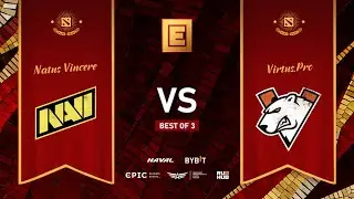 Natus Vincere vs Virtus.Pro, DPC EEU 2021/22, bo3, game 2 [4ce & Lex]