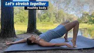 Light Stretching Movements I Exercises on Nature for Body