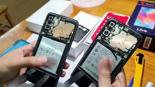 MỔ BỤNG VSMART LIVE SO SÁNH NỘI THẤT MEIZU 16XS GIỐNG 100%