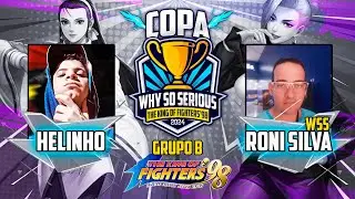 HELINHO 🆚 wSS RONI SILVA || FT15 || COPA WHY SO SERIOUS || GRUPO B - KOF 98 @EvilDaimon