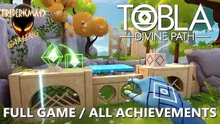 Tobla - Divine Path FULL GAME Walkthrough / All Achievements (Puzzle Game)