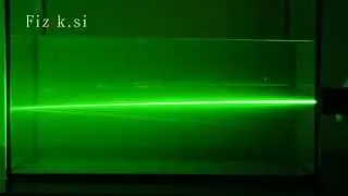 Bending the light II - science experiment