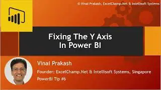 How To Use Fixed Values For Y Axis in Power BI