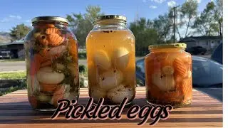 Let's make some yummy pickled eggs