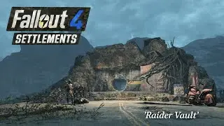 Fallout Settlement Building! A VAULT THAT TOOK ONE HUNDRED HOURS TO BUILD!! Biggest and Best Tours!