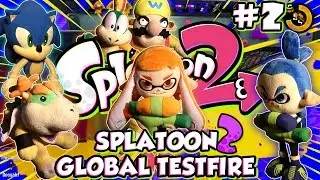 ABM: SPLATOON 2 GLOBAL TESTFIRE DAY 2!! GAMEPLAY MATCH!! HD