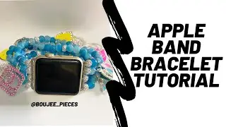 HOW TO MAKE A APPLE BAND BRACELET/BRACELET TUTORIAL