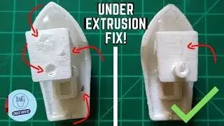 3d printer under extrusion fix!
