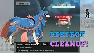 THE PERFECT ZACIAN CLEANUP | High Ladder Pokemon Showdown Random Battles