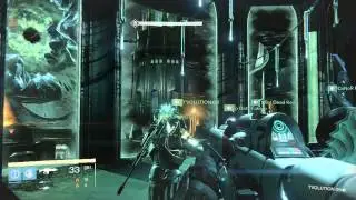 beating crota on hard as warlock running the sword